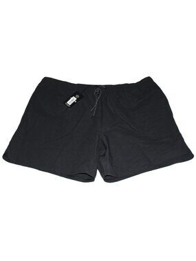 Allbirds Natural Run Shorts Men's Black Lightweight Drawstring Merino XXL